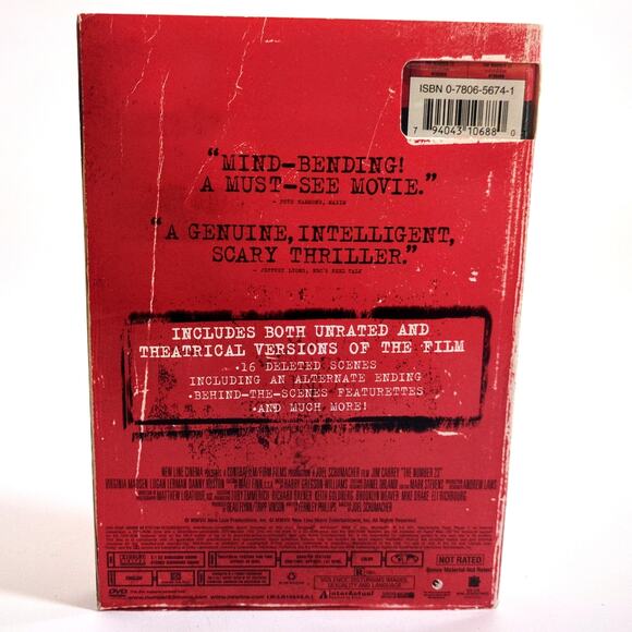 The Number 23 DVD 2007 Unrated Widescreen Slipcover Jim Carrey New Sealed - Picture 2 of 3